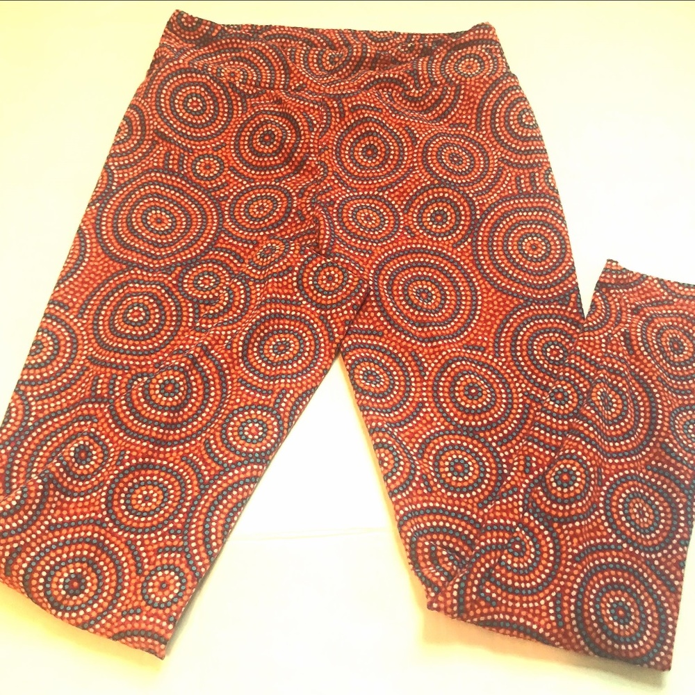 Lularoe leggings swirly design OS 5/$25 sale